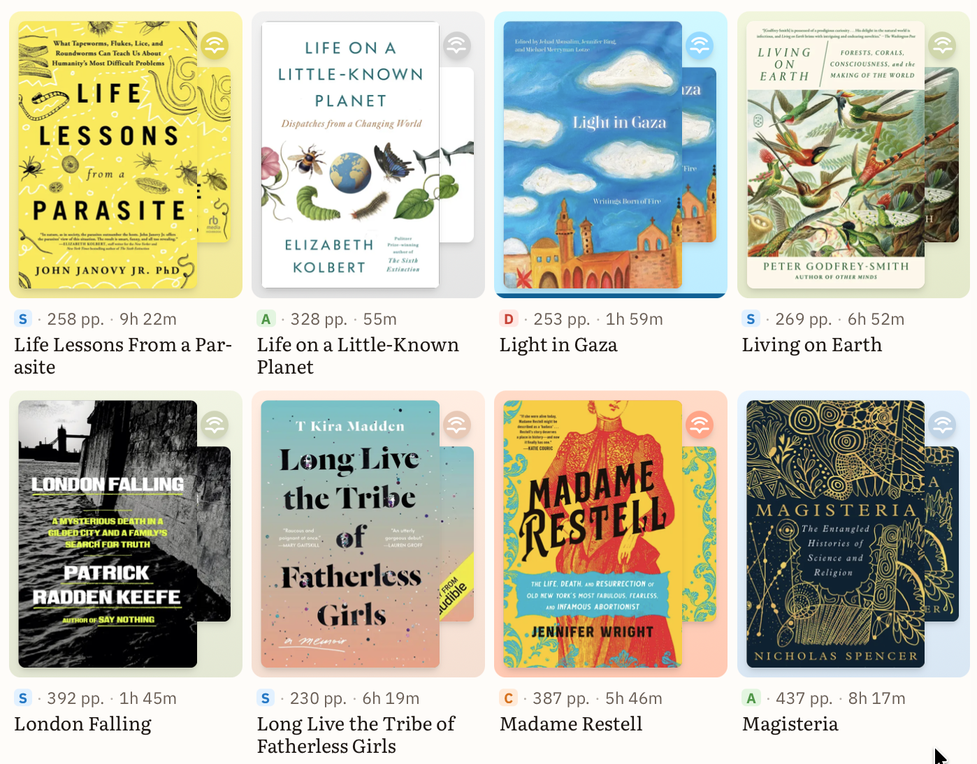 library view of books with long subtitles just showing major title when displayed as thumbnails